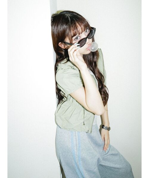 jouetie(ジュエティ)の「【MINAMI×jouetie】ラメスウェットパンツ(その他パンツ・レディース・ブラック/グレー・MEDIUM)」の13枚目の写真