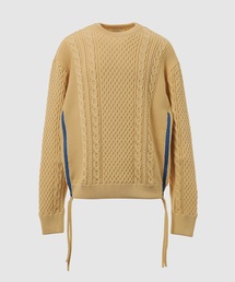 DIGAWEL（ディガウェル）の「Side zip sweater（ニット/セーター）」