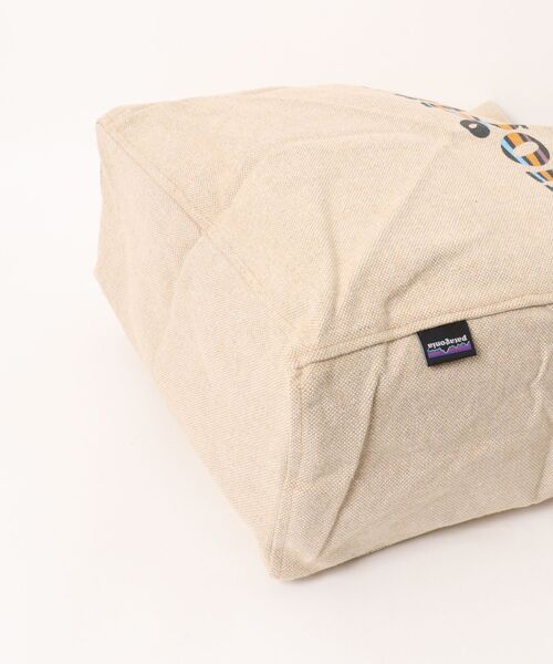 patagonia(パタゴニア)の「【Patagonia】パタゴニア Recycled Market Tote リサイクル マーケット トートバック(トートバッグ・レディース・ベージュ系その他/レッド・FREE)」の5枚目の写真