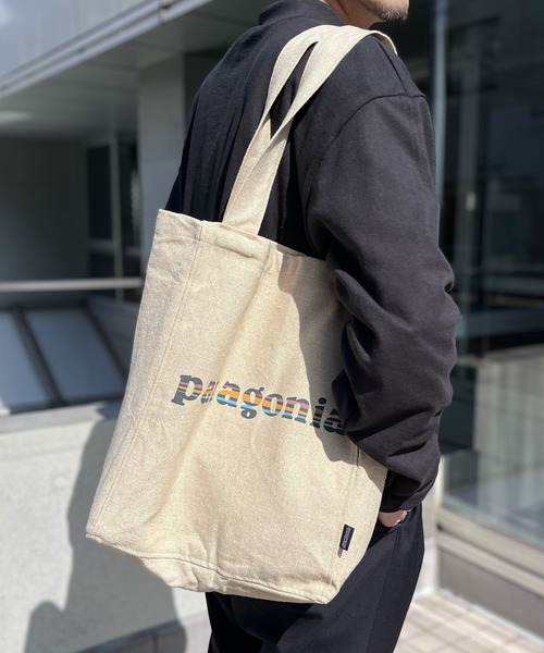 patagonia(パタゴニア)の「【Patagonia】パタゴニア Recycled Market Tote リサイクル マーケット トートバック(トートバッグ・レディース・ベージュ系その他/レッド・FREE)」の10枚目の写真