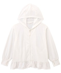 GITA（ジータ）の「UVカットドライ涼しい長袖フリルパーカ（その他アウター）」