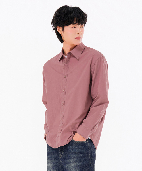 CHASECULT(チェイスカルト)の「メンズピグメントシャツ-FARK5432B0P(シャツ/ブラウス・メンズ・ピンク・100/95/105)」の4枚目の写真