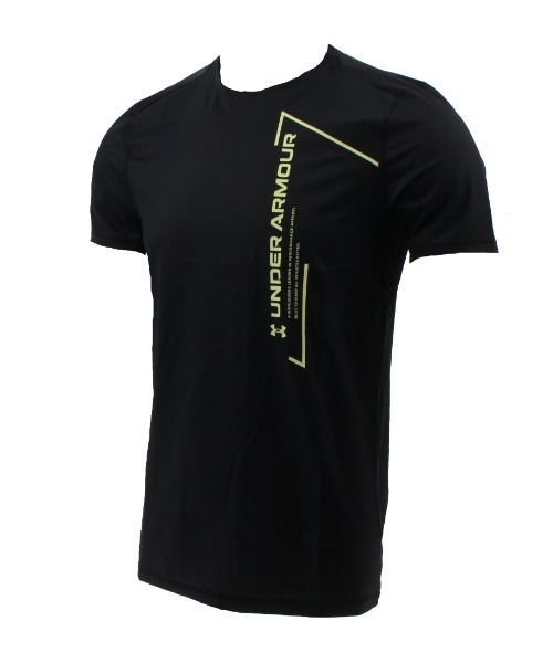 UNDER ARMOUR(アンダーアーマー)の「【別注】アンダーアーマー UAクール フィッティド グラフィック ショートスリーブ Tシャツ 限定コラボ(Tシャツ/カットソー・メンズ・ブラック/グレー・S/M/L/LL/3L)」の2枚目の写真