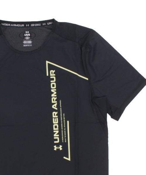 UNDER ARMOUR(アンダーアーマー)の「【別注】アンダーアーマー UAクール フィッティド グラフィック ショートスリーブ Tシャツ 限定コラボ(Tシャツ/カットソー・メンズ・ブラック/グレー・S/M/L/LL/3L)」の5枚目の写真