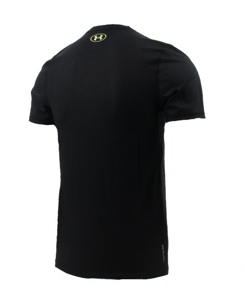 UNDER ARMOUR(アンダーアーマー)の「【別注】アンダーアーマー UAクール フィッティド グラフィック ショートスリーブ Tシャツ 限定コラボ(Tシャツ/カットソー・メンズ・ブラック/グレー・S/M/L/LL/3L)」の4枚目の写真