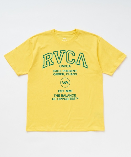 RVCA（ルーカ）の「RVCA ウィメンズ SOUVENIR LOGO LOOSE FIT ST Tシャツ 【2026年春夏モデル】（Tシャツ/カットソー・レディース・ブラック/イエロー/ホワイト・MEDIUM/SMALL）」の3枚目の写真