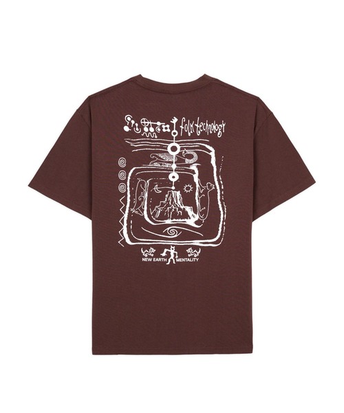 セール】BRAIN DEAD / ブレインデッド ANCIENT KNOWLEDGE T-SHIRT（T