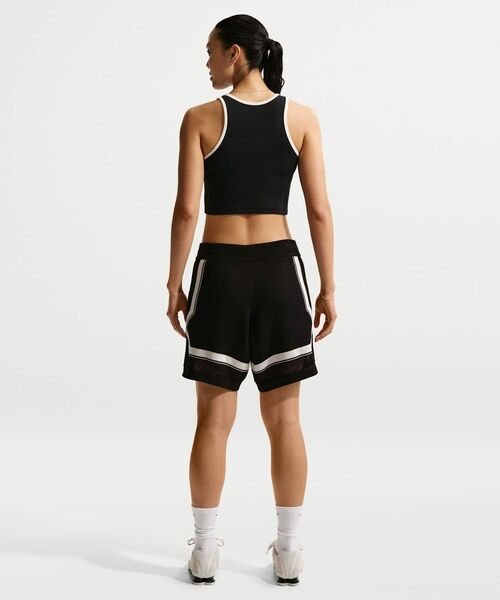 NIKE(ナイキ)の「ナイキ スポーツウェア ウィメンズ タイト グラフィック タンクトップ / Nike Sportswear Women's Tight Graphic Tank Top IF0553-010 Black(タンクトップ・レディース・ブラック・XL/XS/S/M/L)」の5枚目の写真