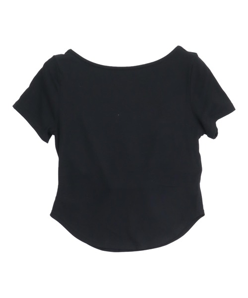 ANAP(アナップ)の「スクエアネック シンプルTシャツ(Tシャツ/カットソー・レディース・ブラック/ホワイト/グレー・F)」の20枚目の写真