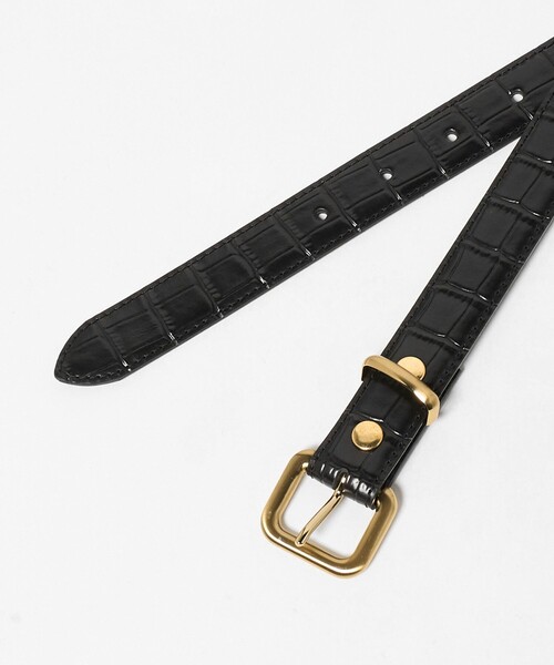 BEAUTY&YOUTH UNITED ARROWS(ビューティーアンドユースユナイテッドアローズ)の「エンボス ベルト 25mm(ベルト・メンズ・ブラック・34inch/36inch/30inch/32inch)」の5枚目の写真