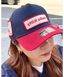 E-COME（イーカム）の「サンリオ ハローキティ メッシュキャップ［KT-CP02 SANRIO HELLO KITTY WAPPEN TWILL CAP］（キャップ）」