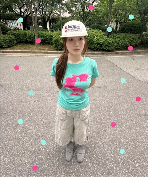 VENHIT(ベンヒット)の「ホースファイター スリムフィット 半袖Tシャツ(Tシャツ/カットソー・レディース・グレー/ピンク/ミント・SMALL/MEDIUM/LARGE)」の4枚目の写真