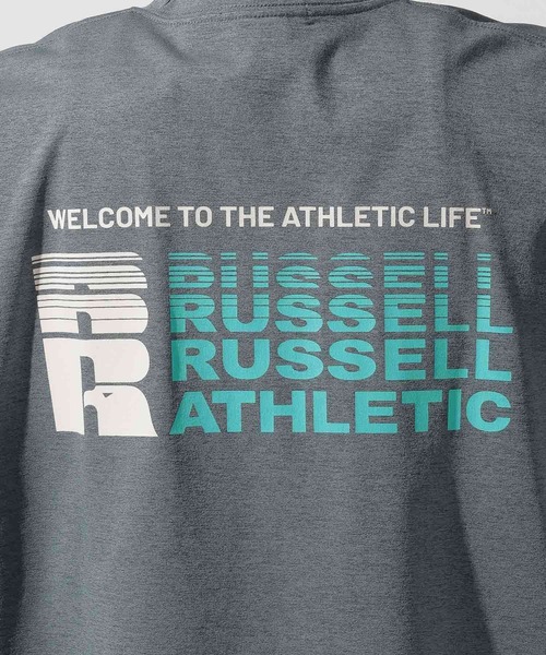 Russell Athletic(ラッセルアスレティック)の「【Russell Athletic】別注STRETCH JERSEY S/S POCKET TEE(Tシャツ/カットソー・メンズ・グレー/チャコール/ホワイト/ベージュ・MEDIUM/LARGE)」の12枚目の写真