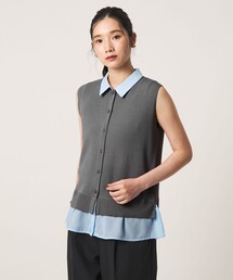 ペプラム ニットベスト（ベスト）｜UNITED ARROWS（ユナイテッド