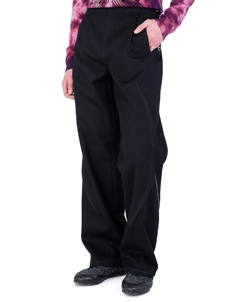 KIKO KOSTADINOV(キコ コスタディノフ)の「KIKO KOSTADINOV/キココスタディノフ/VIG K-DART TROUSER(その他パンツ・メンズ・ブラック・46)」の2枚目の写真