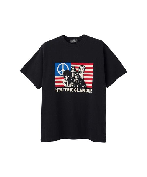HYSTERIC GLAMOUR(ヒステリックグラマー)の「FREE BIRD Tシャツ(Tシャツ/カットソー・メンズ・ブラック/ホワイト/イエロー・LARGE/MEDIUM/X-LARGE/SMALL)」の2枚目の写真