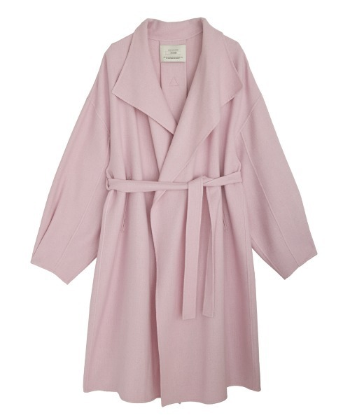 DRAPE COLLAR WOOL RIVER COAT（ダウンジャケット/コート）｜Ameri