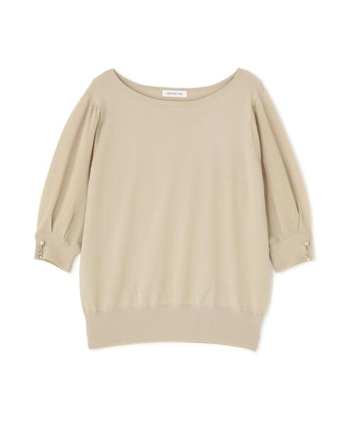 NATURAL BEAUTY BASIC(ナチュラルビューティーベーシック)の「シアースリーブニット(ニット/セーター・レディース・ベージュ/ブラック/オリーブ・フリ-)」の20枚目の写真