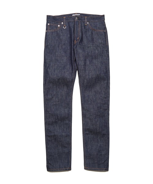 uniform experiment(ユニフォームエクスペリメント)の「RIGID DENIM TAPERED-FIT JEANS(デニムパンツ・メンズ・インディゴブルー・1/2/3/4/5)」の1枚目の写真
