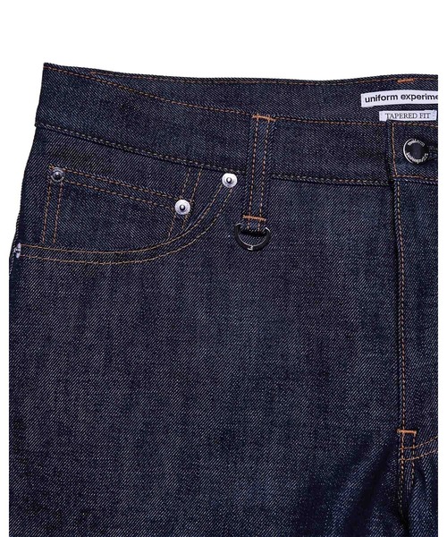 uniform experiment(ユニフォームエクスペリメント)の「RIGID DENIM TAPERED-FIT JEANS(デニムパンツ・メンズ・インディゴブルー・1/2/3/4/5)」の8枚目の写真