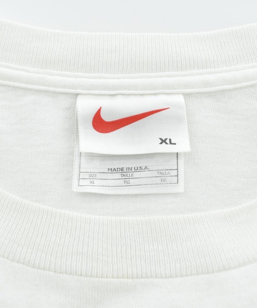 NIKE(ナイキ)の「【USED】90's NIKE “JUST DO IT” ロゴ Tシャツ USA製(Tシャツ/カットソー・メンズ・ホワイト・X-LARGE)」の8枚目の写真