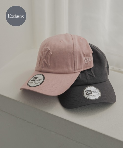 NEW ERA(ニューエラ)の「『別注』New Era×URBAN RESEARCH CASUAL CLASSIC(キャップ・レディース・チャコールグレー/ベージュ/オリーブ/ライトピンク・-)」の4枚目の写真