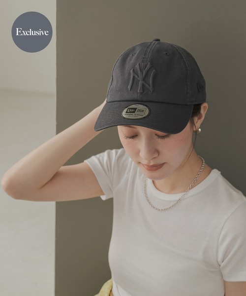 NEW ERA(ニューエラ)の「『別注』New Era×URBAN RESEARCH CASUAL CLASSIC(キャップ・レディース・チャコールグレー/ベージュ/オリーブ/ライトピンク・-)」の2枚目の写真