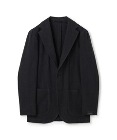 LA PEAU DE GEM】cotton linen dry mesh jacket/コットンリネンドライ