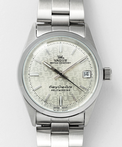 VAGUE WATCH CO. Every-One-Date Silver（アナログ腕時計）｜VAGUE