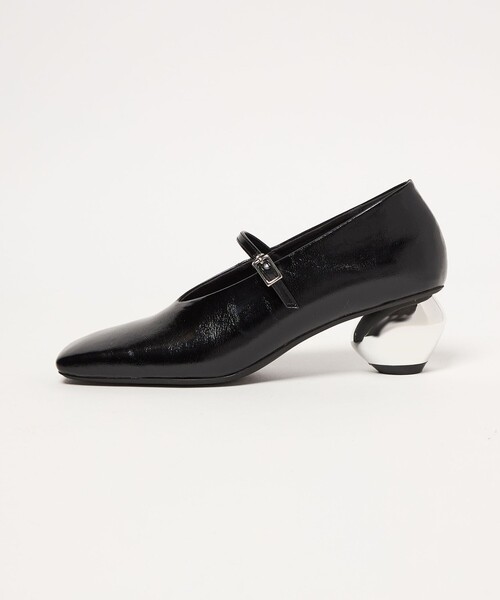 SY UNITED ARROWS(シーユナイテッドアローズ)の「<SY>メタルヒールメリージェーン パンプス50↑(パンプス・レディース・その他1/ブラック/ワインレッド・24cm/23.5cm/23cm/22.5cm/25cm/24.5cm)」の1枚目の写真