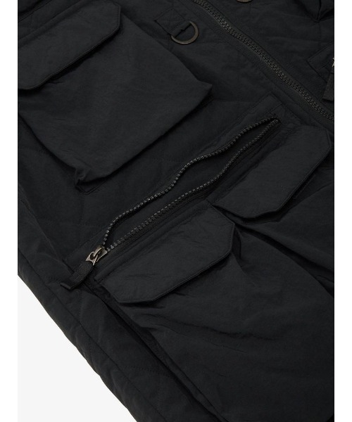 THE NORTH FACE（ザノースフェイス）の「THE NORTH FACE/ザ・ノース・フェイス QUILTING UTLITY JK ジャケット NY82630（その他アウター・メンズ・ブラック/スモークグレー・L/M/XL）」の13枚目の写真