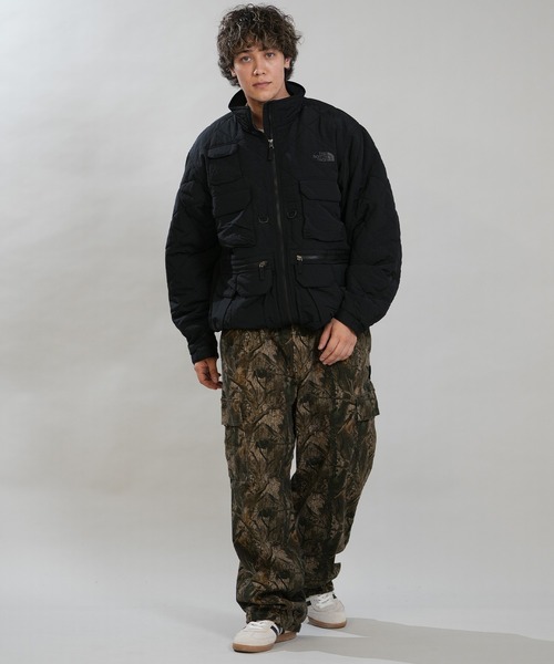 THE NORTH FACE（ザノースフェイス）の「THE NORTH FACE/ザ・ノース・フェイス QUILTING UTLITY JK ジャケット NY82630（その他アウター・メンズ・ブラック/スモークグレー・L/M/XL）」の21枚目の写真