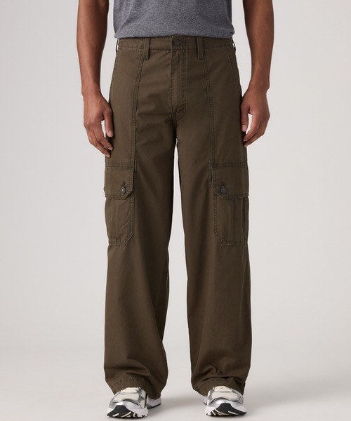 Levi's(リーバイス)の「Levi's/リーバイス エクストラ バギーカーゴパンツ(カーゴパンツ・メンズ・ブラック/カーキ・34inch/36inch/28inch/30inch/32inch)」の2枚目の写真