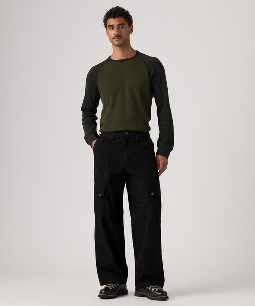 Levi's(リーバイス)の「Levi's/リーバイス エクストラ バギーカーゴパンツ(カーゴパンツ・メンズ・ブラック/カーキ・34inch/36inch/28inch/30inch/32inch)」の3枚目の写真