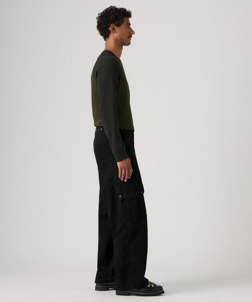 Levi's(リーバイス)の「Levi's/リーバイス エクストラ バギーカーゴパンツ(カーゴパンツ・メンズ・ブラック/カーキ・34inch/36inch/28inch/30inch/32inch)」の4枚目の写真