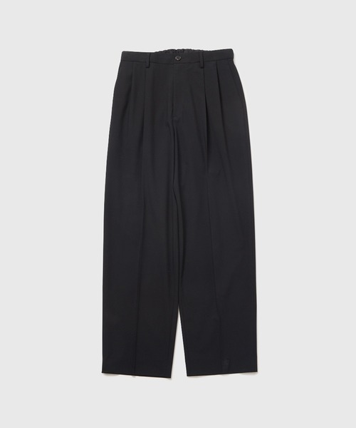 ADAM ET ROPE'(アダムエロペ)の「DELEGANT ルームスラックス(スラックス・メンズ・ブラック/ダークブラウン/カーキ・S/M/L)」の2枚目の写真
