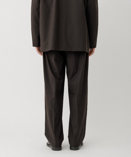 ADAM ET ROPE'(アダムエロペ)の「DELEGANT ルームスラックス(スラックス・メンズ・ブラック/ダークブラウン/カーキ・S/M/L)」の6枚目の写真