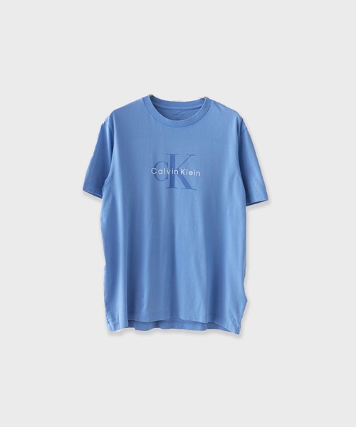 Calvin Klein（カルバン・クライン）の「Calvin Klein/ SS 20S ACID WASH MONOLOGO GRAPHIC TEE / 4RG832G 夏服（Tシャツ/カットソー・メンズ・ブラック/ブルー/ネイビー・S/M/XL/L）」の3枚目の写真