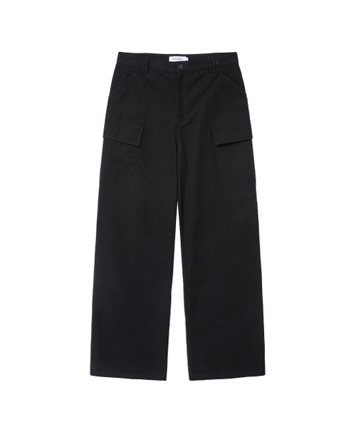 MISEKISEOUL MEN（ミセキソウルメンズ）の「Big flap pocket pants BLACK（その他パンツ・メンズ・その他・1/2/3）」の2枚目の写真