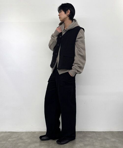 MISEKISEOUL MEN（ミセキソウルメンズ）の「Big flap pocket pants BLACK（その他パンツ・メンズ・その他・1/2/3）」の6枚目の写真