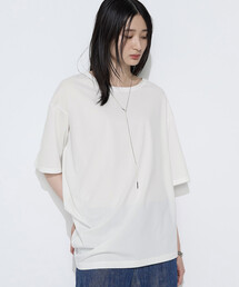 COMME CA | ドライスムース/スーピマバイオスムース アシンメトリーTシャツ(Tシャツ/カットソー)