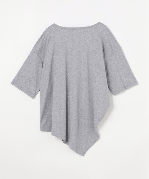COMME CA(コムサ)の「ドライスムース/スーピマバイオスムース アシンメトリーTシャツ(Tシャツ/カットソー・レディース・ホワイト/トップグレー/ボルドー・7号/9号)」の12枚目の写真