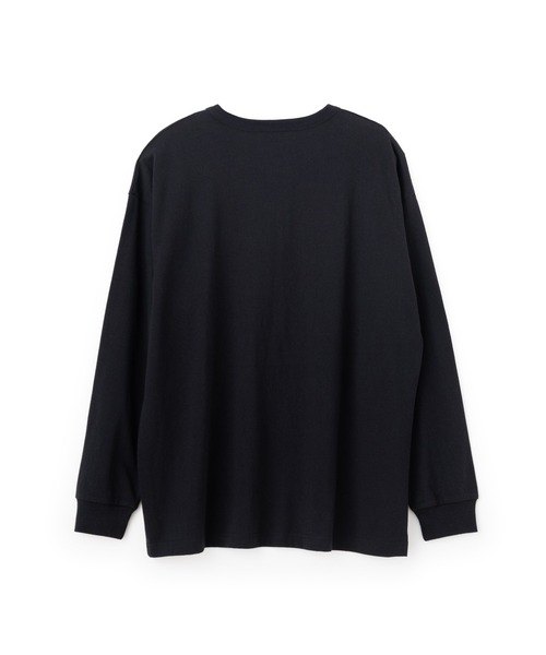 FILA（フィラ）の「ESSENTIAL LS TEE WITH CASE / エッセンンシャル　ナガソデティーシャツ（Tシャツ/カットソー・レディース・ブラック/グレー/ホワイト・L/XL/M/S）」の7枚目の写真