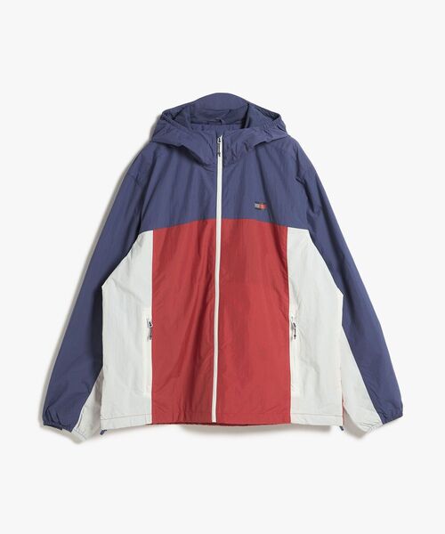 tommy jeans(トミー ジーンズ)の「シカゴパッカブルジャケット(ナイロンジャケット・メンズ・グレー/レッド系6・LARGE/SMALL/MEDIUM)」の14枚目の写真
