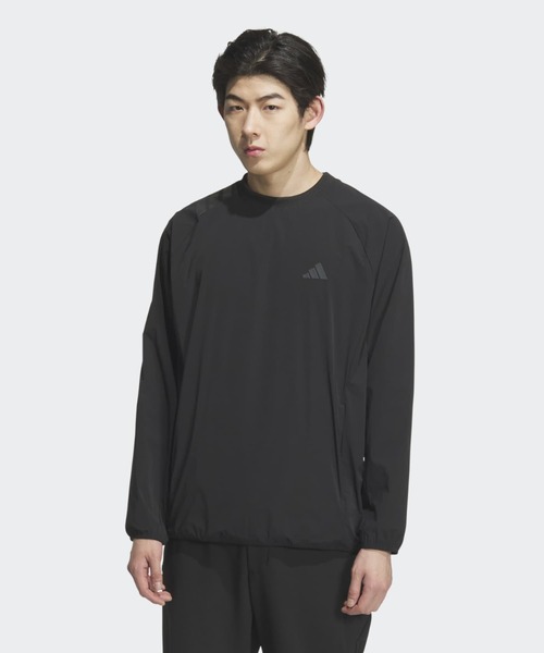 adidas(アディダス)の「クルー ジャケット【adidas Golf/アディダスゴルフ】(ブルゾン・メンズ・ブラック・LARGE/XX-LARGE/X-LARGE/MEDIUM/SMALL)」の1枚目の写真