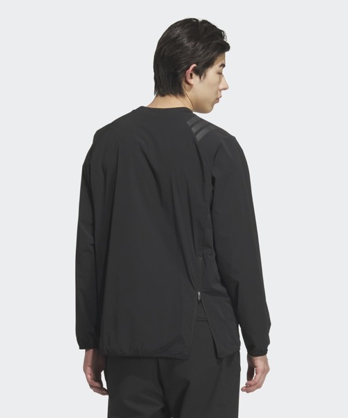 adidas(アディダス)の「クルー ジャケット【adidas Golf/アディダスゴルフ】(ブルゾン・メンズ・ブラック・LARGE/XX-LARGE/X-LARGE/MEDIUM/SMALL)」の2枚目の写真
