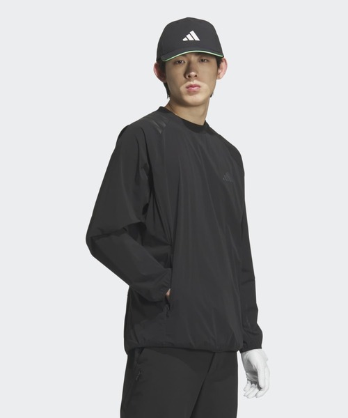 adidas(アディダス)の「クルー ジャケット【adidas Golf/アディダスゴルフ】(ブルゾン・メンズ・ブラック・LARGE/XX-LARGE/X-LARGE/MEDIUM/SMALL)」の3枚目の写真