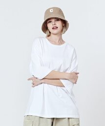オーガニッククルーネック半袖Tシャツ(ホワイト)