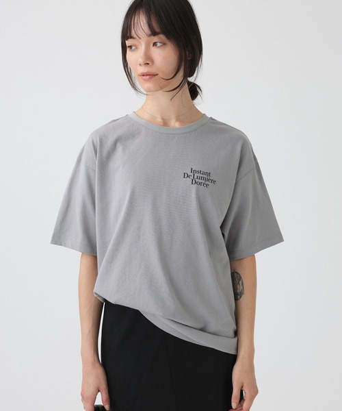 ＋81BRANCA（ハチイチブランカ）の「【81BRANCA】＜別注＞Petillant TEE（Tシャツ/カットソー・レディース・グレー/ホワイト・フリー）」の20枚目の写真