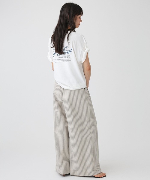 ＋81BRANCA（ハチイチブランカ）の「【81BRANCA】＜別注＞Petillant TEE（Tシャツ/カットソー・レディース・グレー/ホワイト・フリー）」の19枚目の写真